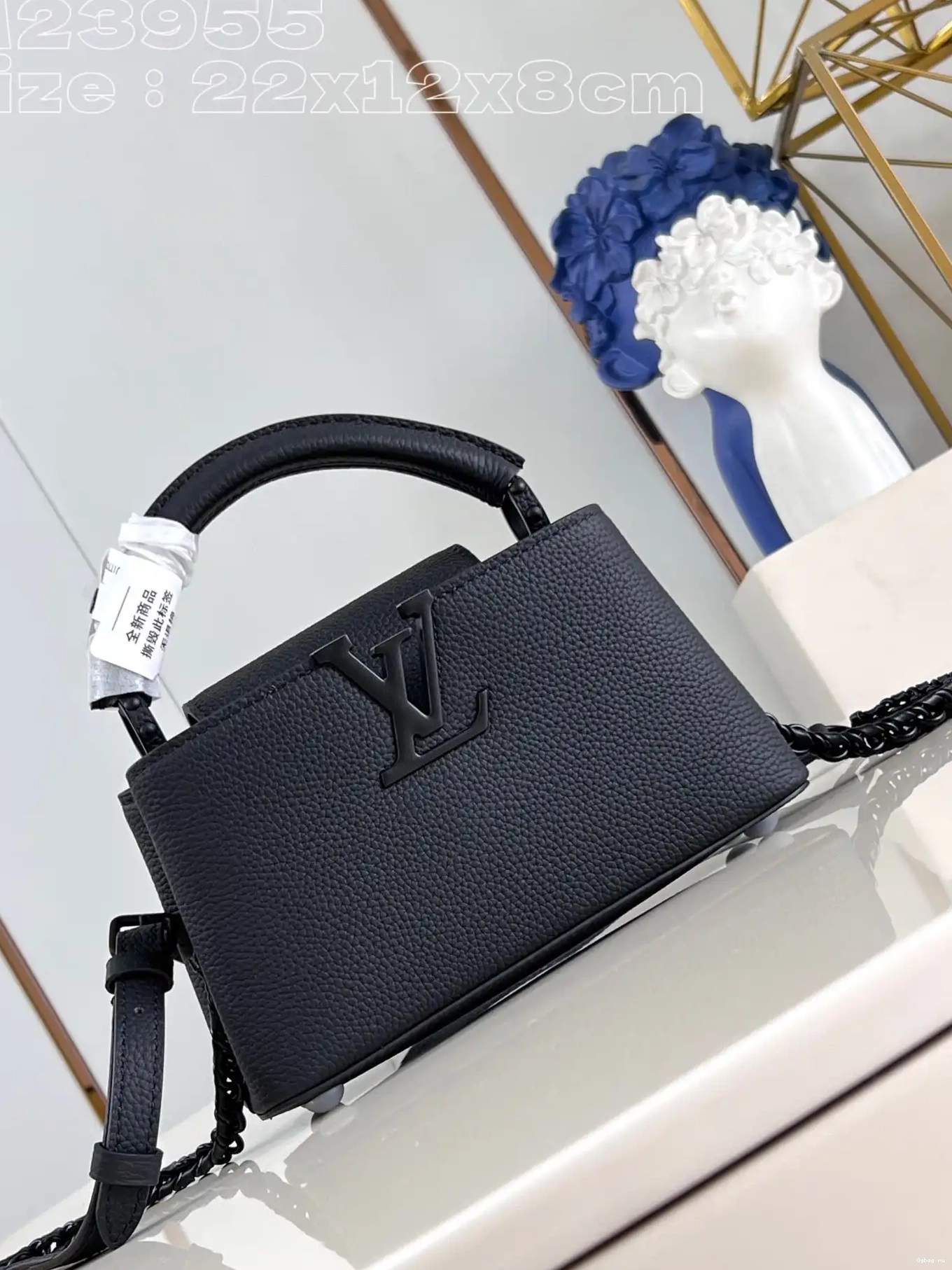 VUITTON LOUIS CAPUCINES MINI-22*12*8CM 0430